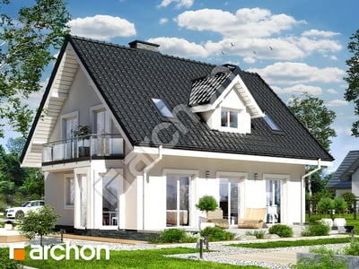 gotowy projekt Dom w zawilcach 