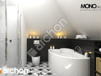 gotowy projekt Dom w czarnuszce 2 (G2) Wizualizacja łazienki (wizualizacja 1 widok 2)