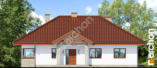 Elewacja frontowa projekt dom w santolinach 2 6852fa3751489a1241ff0123dda11bca  264