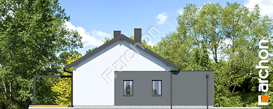 Elewacja boczna projekt dom w modrzewiach 14 g2e 5ab01060e6824e011d6871a361394643  266