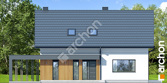 Elewacja frontowa projekt dom w liriope e eeb23a933e530ae465a8a0045370eb3c  264
