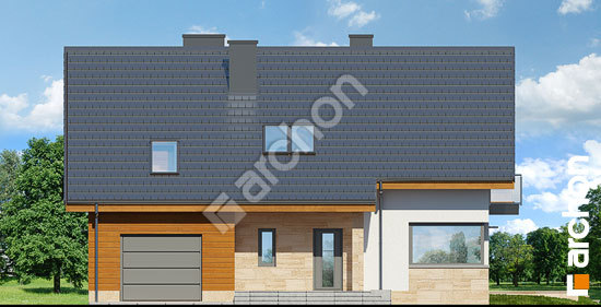 Elewacja frontowa projekt dom w idaredach 5 45395ee23e1503f64864089b2847ef7f  264