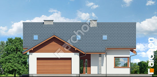 Elewacja frontowa projekt dom w pierwiosnkach 2 g2 5789651ddac4f1974dcb3c98be8a78a5  264