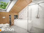 gotowy projekt Dom w pierwiosnkach 2 (G2) Wizualizacja łazienki (wizualizacja 3 widok 4)