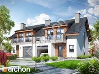 gotowy projekt Dom w klematisach 20 (R2) widok 1