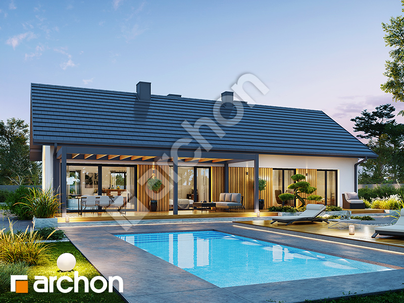 gotowy projekt Dom w kosaćcach 52 