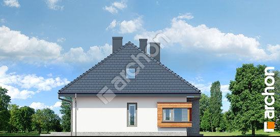 Elewacja boczna projekt dom pod jarzabem 18 72313c5577686694fd94d36282026a84  265