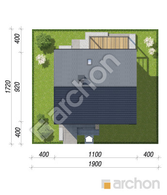 gotowy projekt Dom w aurorach 25 (GE) OZE sytuacja