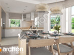 gotowy projekt Dom w rododendronach 19 (P) Wizualizacja kuchni 1 widok 1