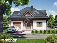 gotowy projekt Dom w koniczynce 3 widok 1