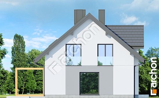 Elewacja boczna projekt dom w lucernie 22 1adf7e9fe9a52100225255eac2cf9e21  266