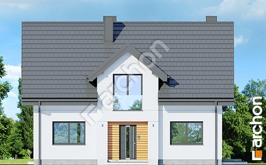 Elewacja frontowa projekt dom w lucernie 22 51ad1b4f17b433b4f9eaacebcdc08d29  264