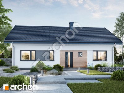 gotowy projekt Dom w kostrzewach 9 (E)