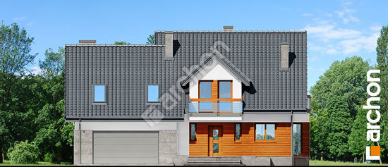Elewacja frontowa projekt dom w tamaryszkach 10 g2n eca8a53427cceb68a34b55ac033cdab1  264