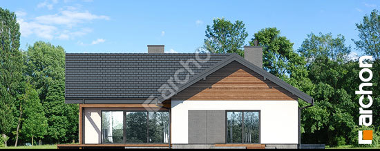 Elewacja ogrodowa projekt dom w widliczkach 2 g2 50d6cd3605637e38de896d434276144a  267