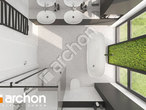 gotowy projekt Dom w papawerach 4 (E) Wizualizacja łazienki (wizualizacja 3 widok 4)