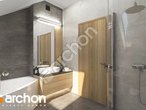 gotowy projekt Dom - Miniaturka (NT) Wizualizacja łazienki (wizualizacja 3 widok 1)