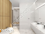 gotowy projekt Dom w renklodach 14 (G2) Wizualizacja łazienki (wizualizacja 3 widok 3)