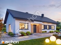 gotowy projekt Dom w kruszczykach 39 (E) widok 1