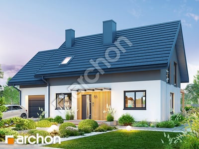 gotowy projekt Dom w zielistkach 34 (G) 
