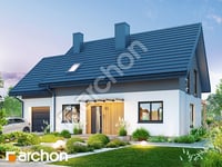 gotowy projekt Dom w zielistkach 34 (G) widok 1