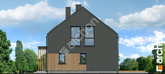 Elewacja boczna projekt dom w trzcinnikach 6 e 244d40d39c0ee90e057f0a0d661ad2f8  265