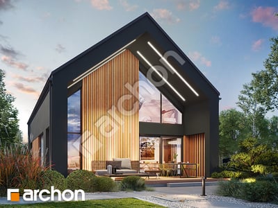 gotowy projekt Dom w trzcinnikach 6 (E) 