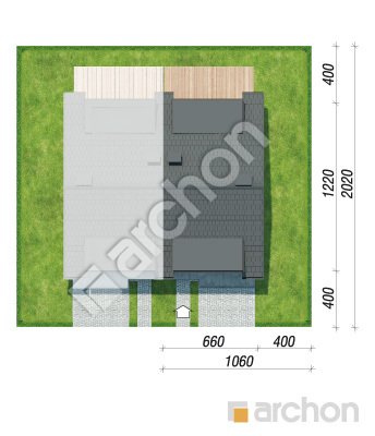 gotowy projekt Dom w riveach 8 (GB) sytuacja