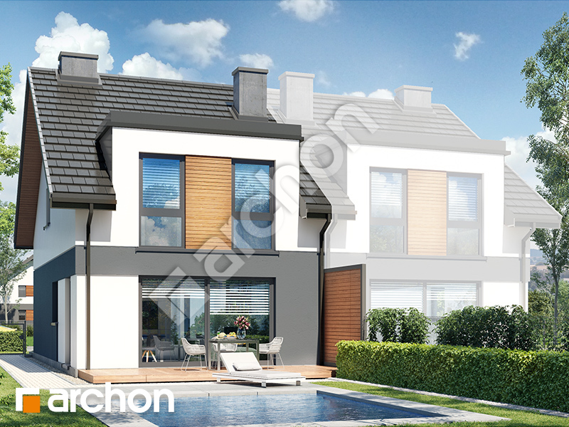 gotowy projekt Dom w riveach 8 (GB) widok 2