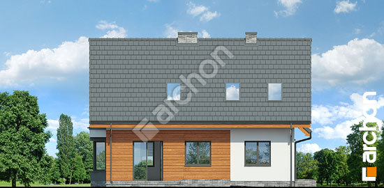 Elewacja boczna projekt dom na polanie 2 ver 2 48a99e3f25f983ccbe36bdf139326290  265
