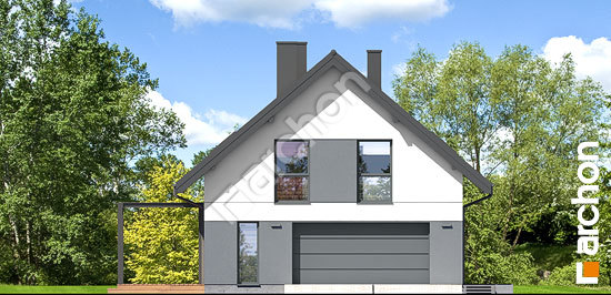 Elewacja frontowa projekt dom w idaredach 11 g2a b8759210dc291099495ad2d7a3bd8d21  264