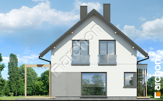 Elewacja boczna projekt dom w kronselkach a 0eb10d439a3d550e581a51970415d3fa  266