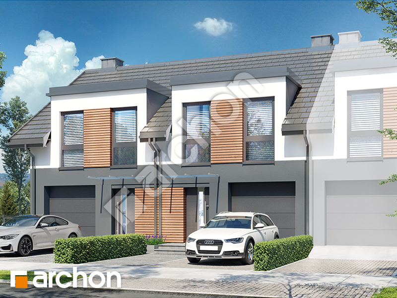 gotowy projekt Dom w riveach 16 (GR2B) widok 1