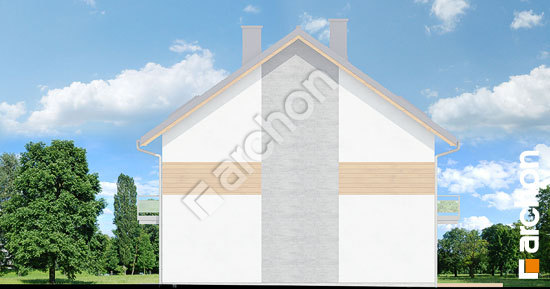 Elewacja boczna projekt dom w kalwilach b 8dcae52256a3c4ae7749b806725b3e27  265