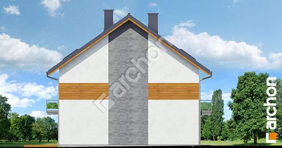 Elewacja boczna projekt dom w kalwilach b 9f4d710de7004733ce3954c7d42924a6  266