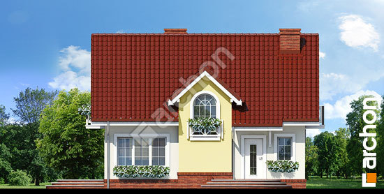 Elewacja frontowa projekt dom w lukrecji ver 2 79537657c85bd263972fd2262a0c4bbb  264