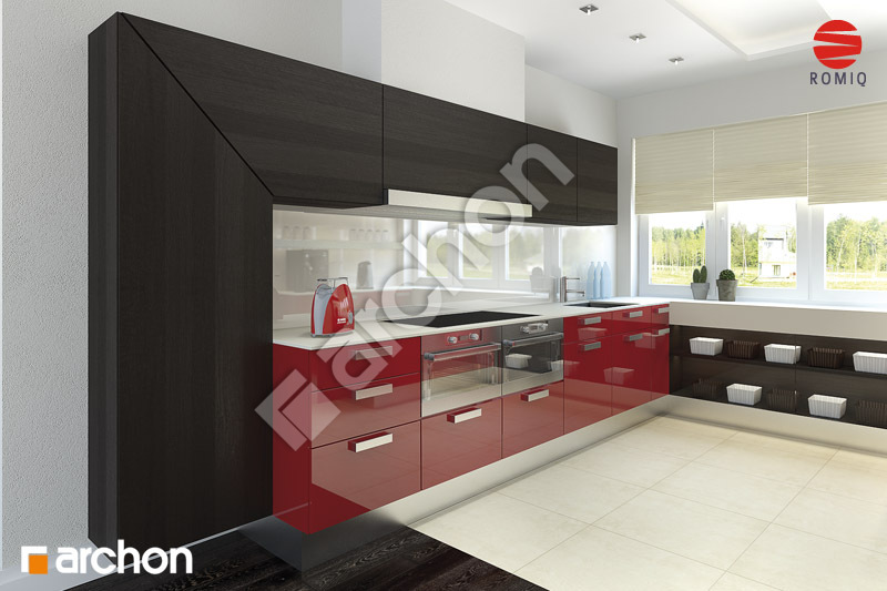 Projekt Domu Dom W Akebiach W Galeria Archon