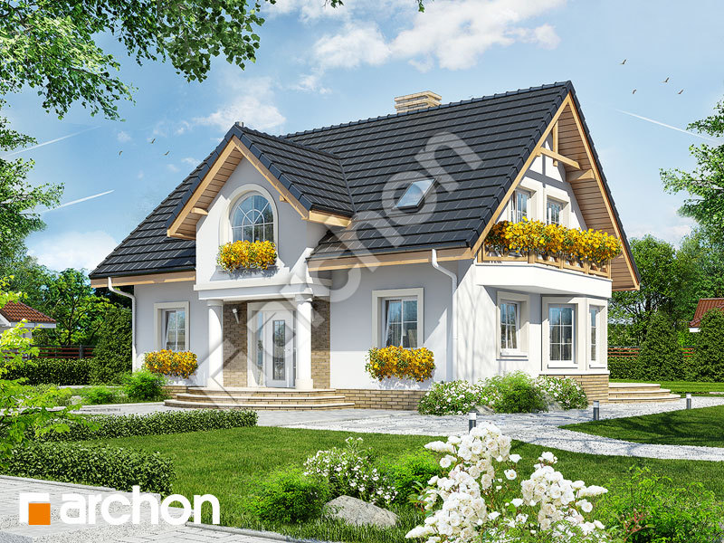 Projekt Domu Dom W Mirabelkach Archon