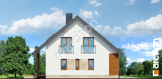 Elewacja boczna projekt dom w idaredach 3 p 12371cf061d3af786c3fe93ce4f27f29  266