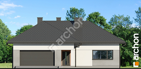 Elewacja frontowa projekt dom w macierzankach 3 g2 32467424af64a418b44912f2a3aaa7e9  264