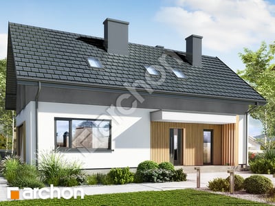 gotowy projekt Dom w tocjach 2 