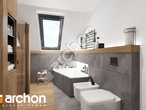 gotowy projekt Dom w nefrisach 2 (G2) Wizualizacja łazienki (wizualizacja 3 widok 1)