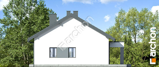 Elewacja boczna projekt dom w rumiankach 3 a 749d78c32b7f24661a82fa87035b9d3e  266