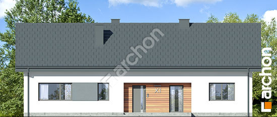 Elewacja frontowa projekt dom w rumiankach 3 a 2cbbaa166498f0b4e2c8c3f0a33f2578  264