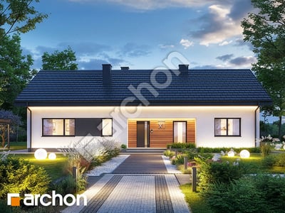 gotowy projekt Dom w rumiankach 3 (A) 