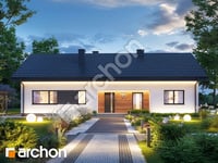 gotowy projekt Dom w rumiankach 3 (A) widok 1