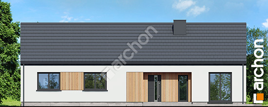 Elewacja frontowa projekt dom w kosaccach 56 e a0262ab4f51c220809264701a0112318  264