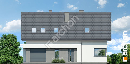 Elewacja frontowa projekt dom w zielistkach 10 fb434736af06aa7899f9714e0fe6b391  264