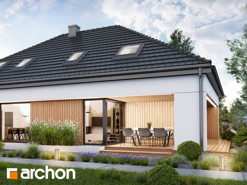 gotowy projekt Dom w winnikach 2 (GE) widok 2