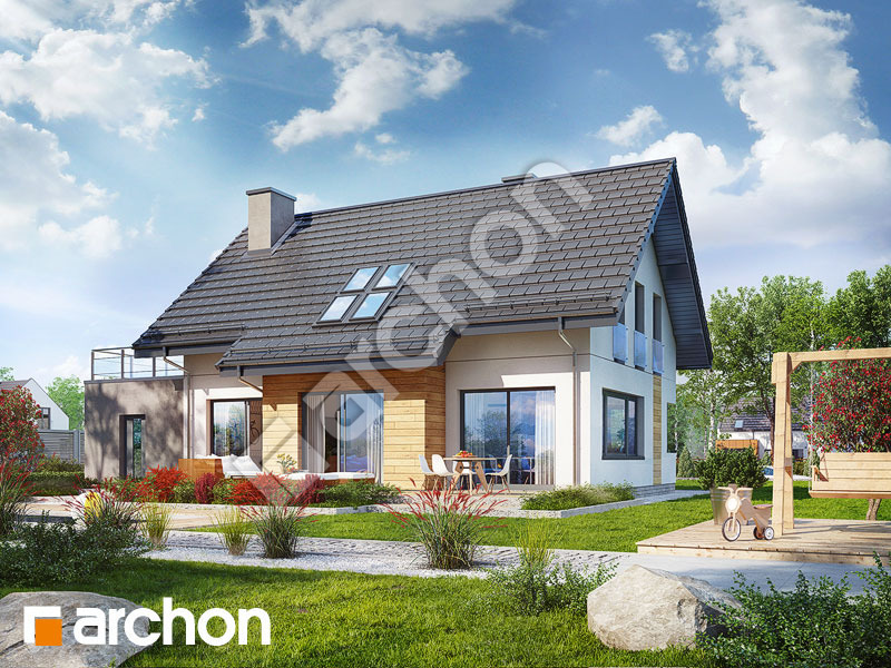 gotowy projekt Dom w hostach 